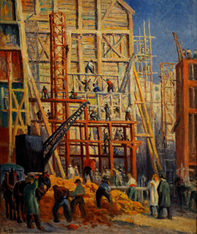 Le Chantier - Maximilien Luce - Alpha Reproduction