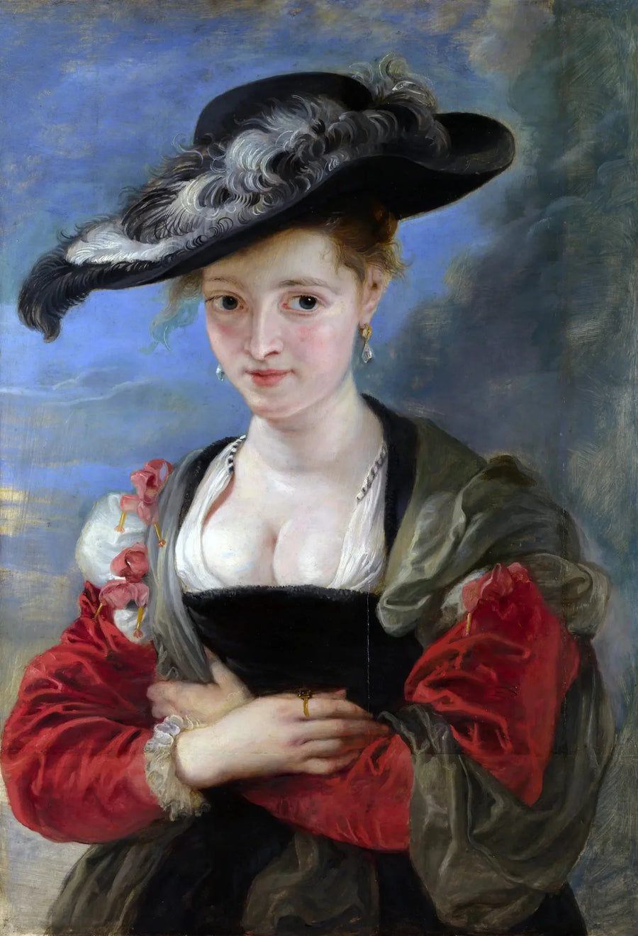 Słomkowy kapelusz - Peter Paul Rubens