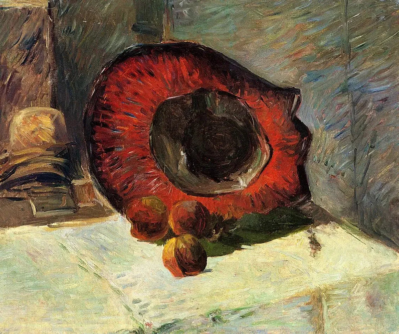 Czerwony kapelusz - Paul Gauguin