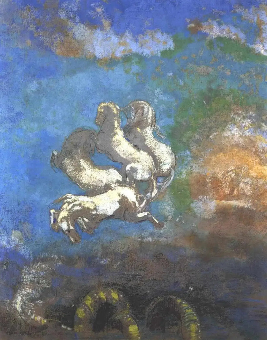Wóz Apollona - Odilon Redon