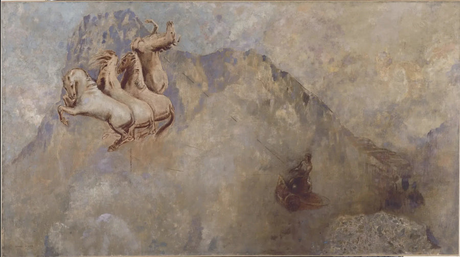 Wóz Słońca - Odilon Redon