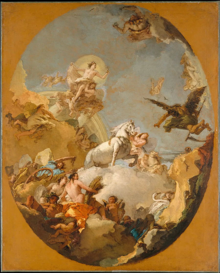 Wóz Aurory - Giovanni Battista Tiepolo