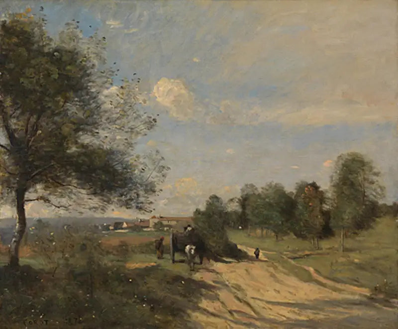 Wózek - Jean-Baptiste Camille Corot