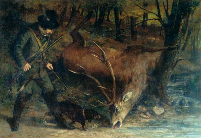 Niemiecki myśliwy - Gustave Courbet