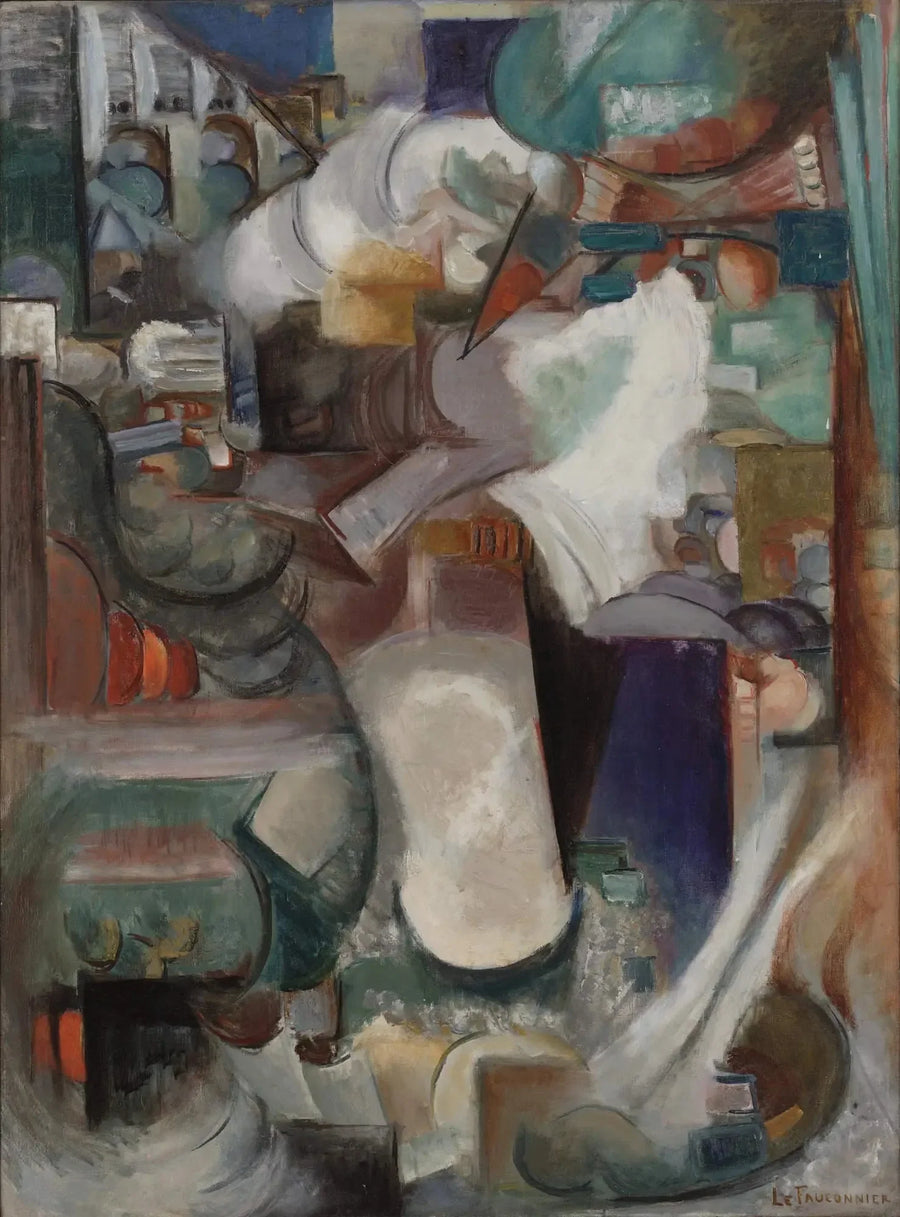 Le Chasseur - Henri Le Fauconnier image 1 copie de tableau peinte à la main