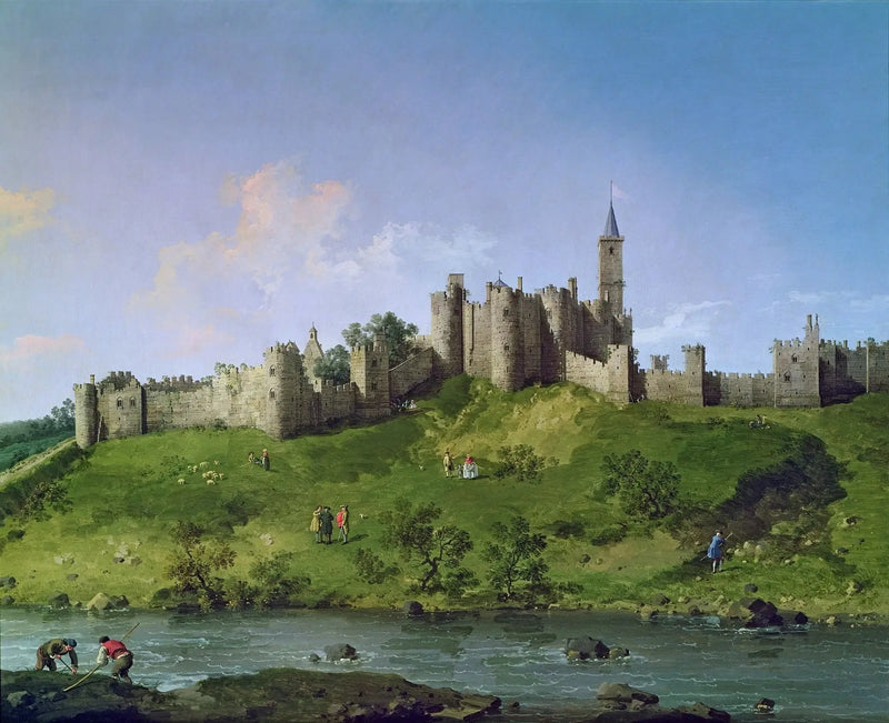 Zamek Alnwick - Canaletto