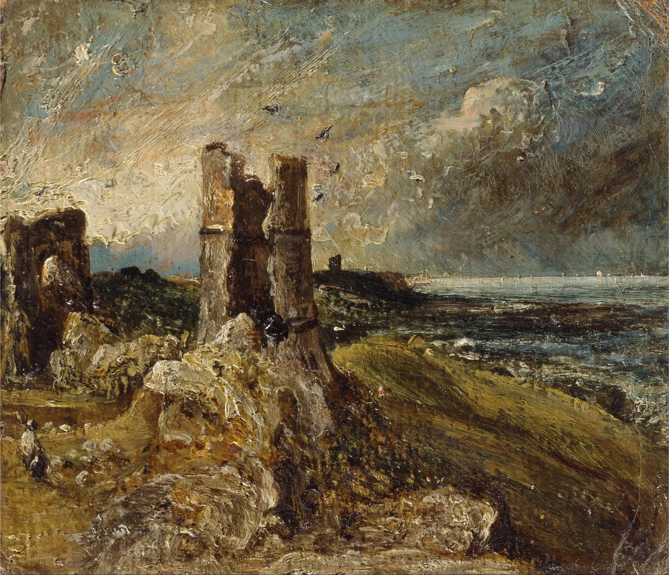 Le Château d'Hadleigh - John Constable image 1 tableau peint à l’huile sur toile