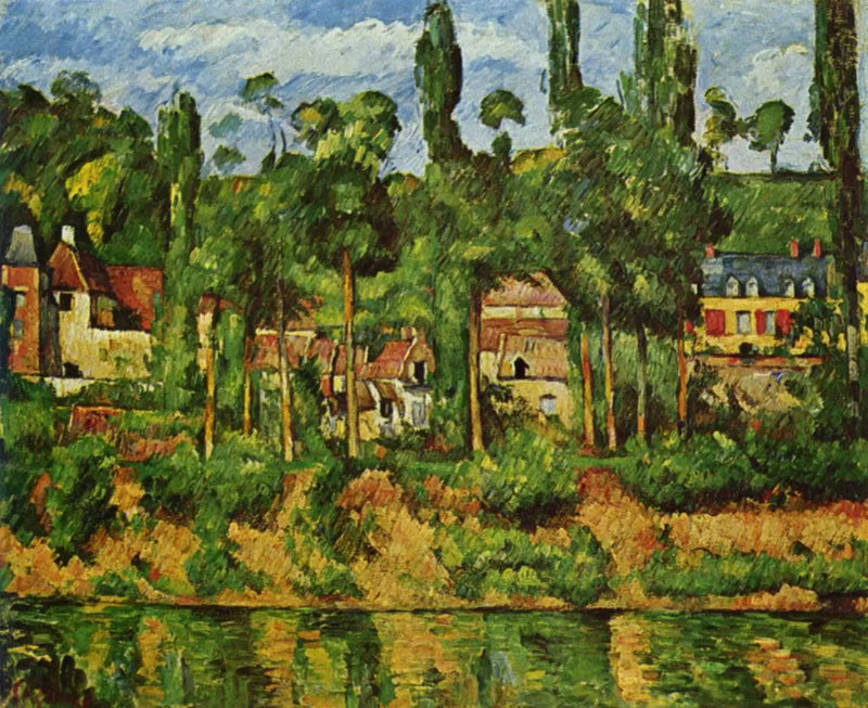 Zamek w Médan - Paul Cézanne