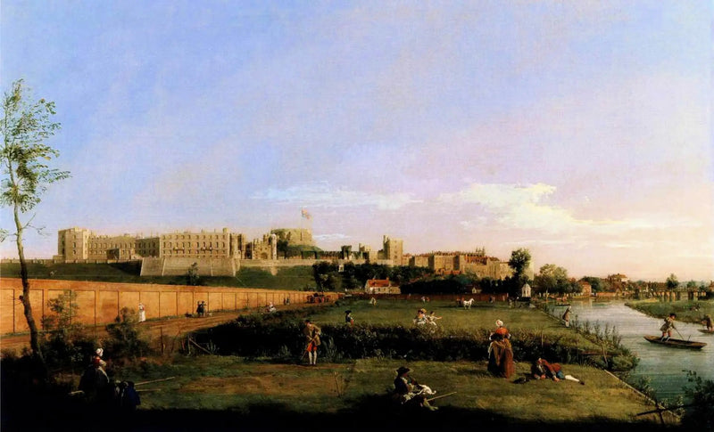 Zamek Windsor - Canaletto