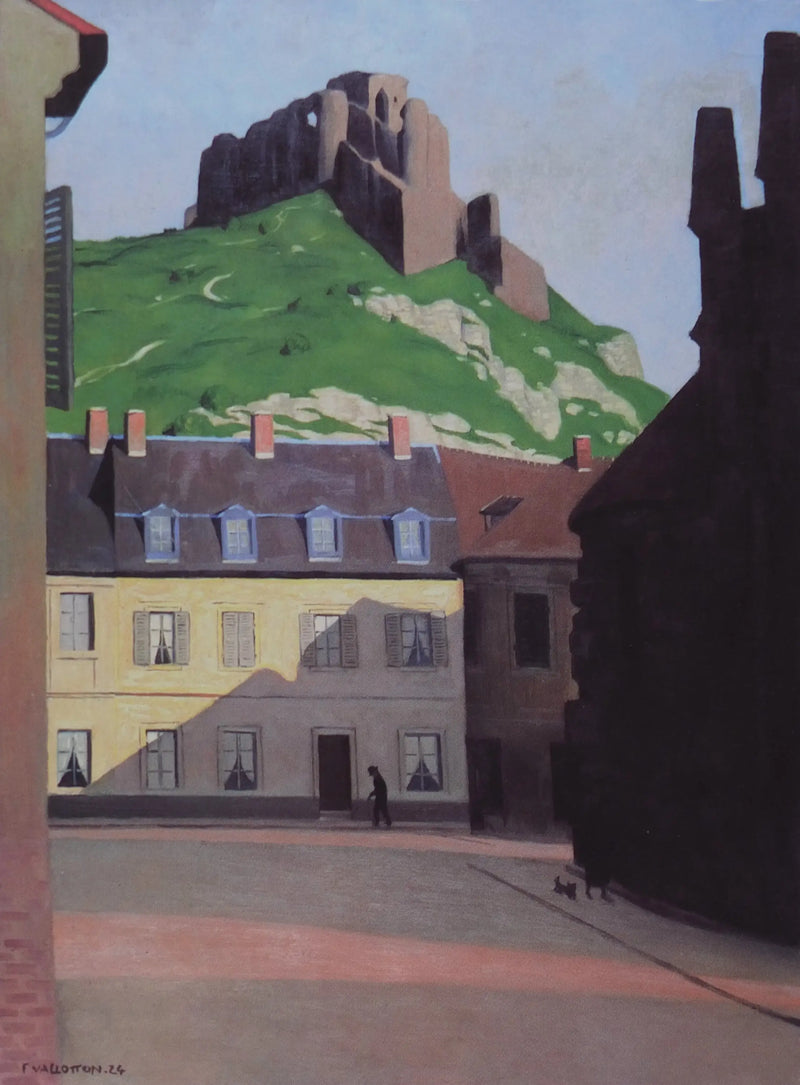 Zamek Gaillard i Plac w Andelys - Félix Vallotton