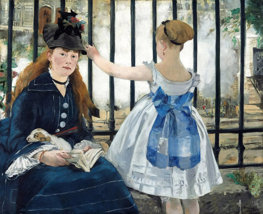 Droga Żelazna - Édouard Manet