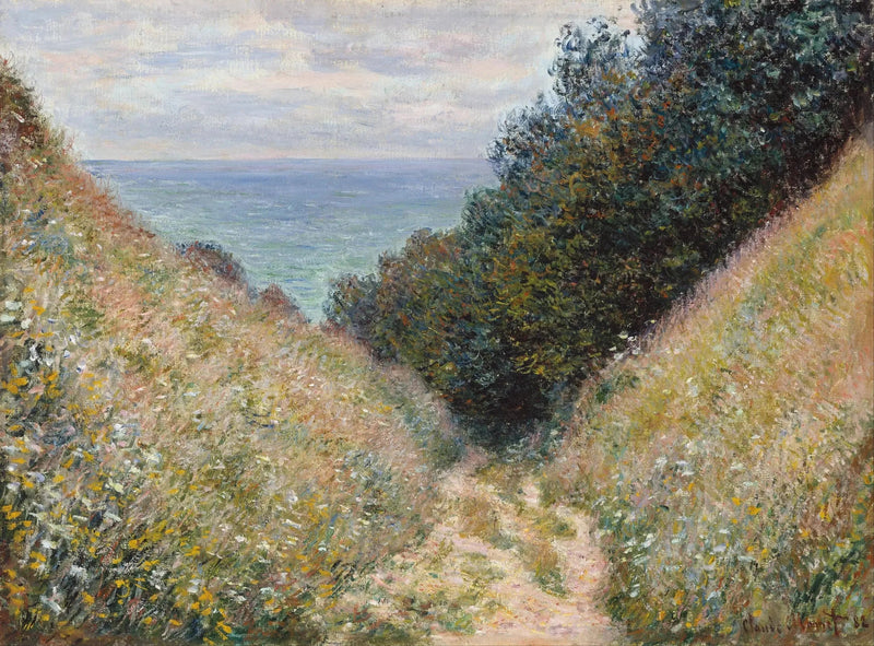 Droga do La Cavée, Pourville - Claude Monet