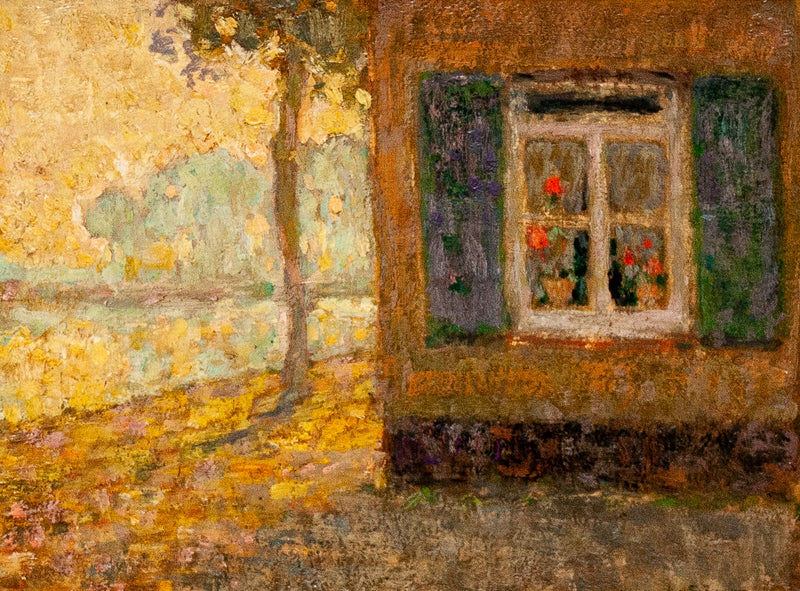 Droga kanału w Gravelines - Henri Le Sidaner