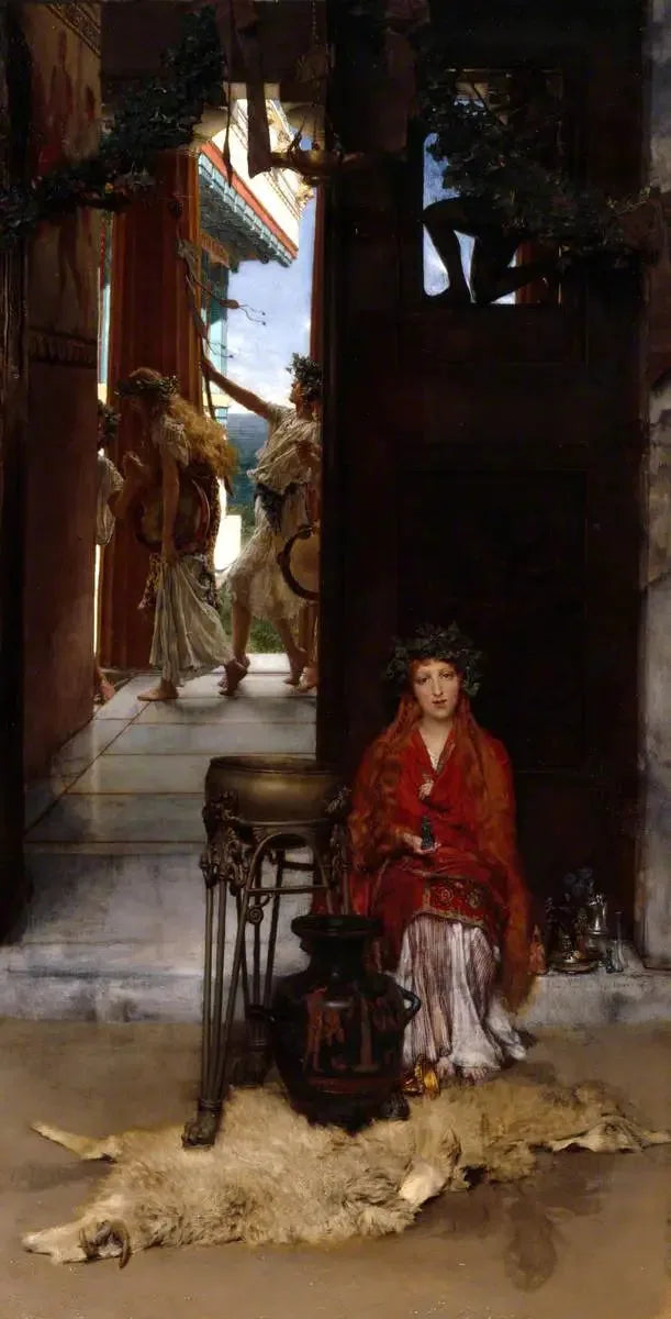 Droga do Świątyni - Lawrence Alma-Tadema