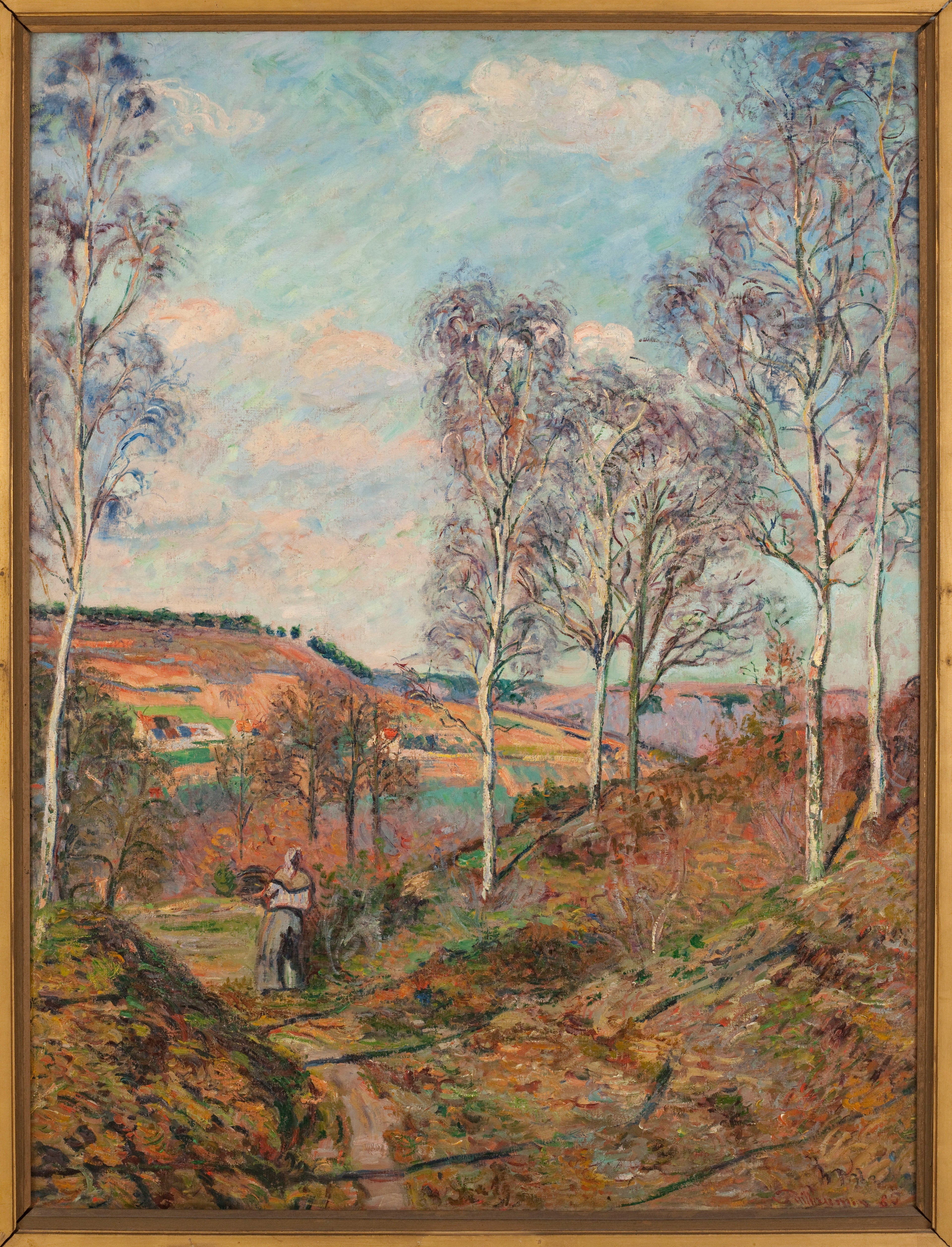 Le chemin vers la vallée - Armand Guillaumin - Alpha Reproduction