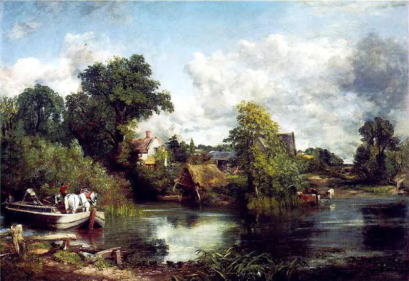 Biały koń - John Constable