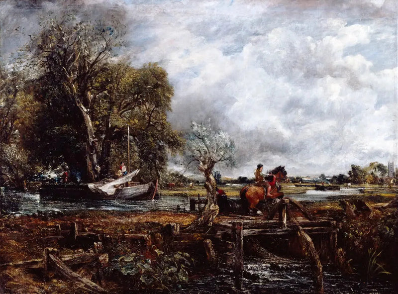 Skaczący koń - John Constable
