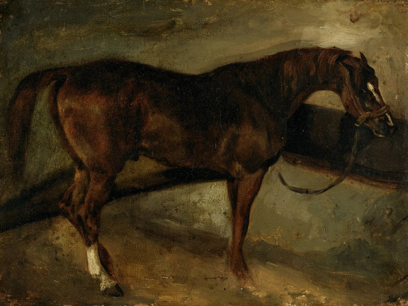 Brązowy koń - Théodore Géricault