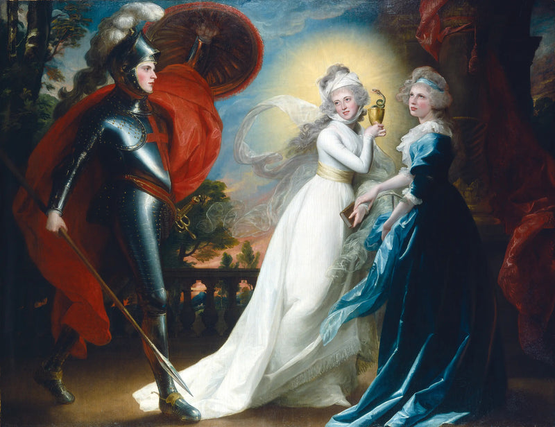Rycerz Czerwonego Krzyża - John Singleton Copley
