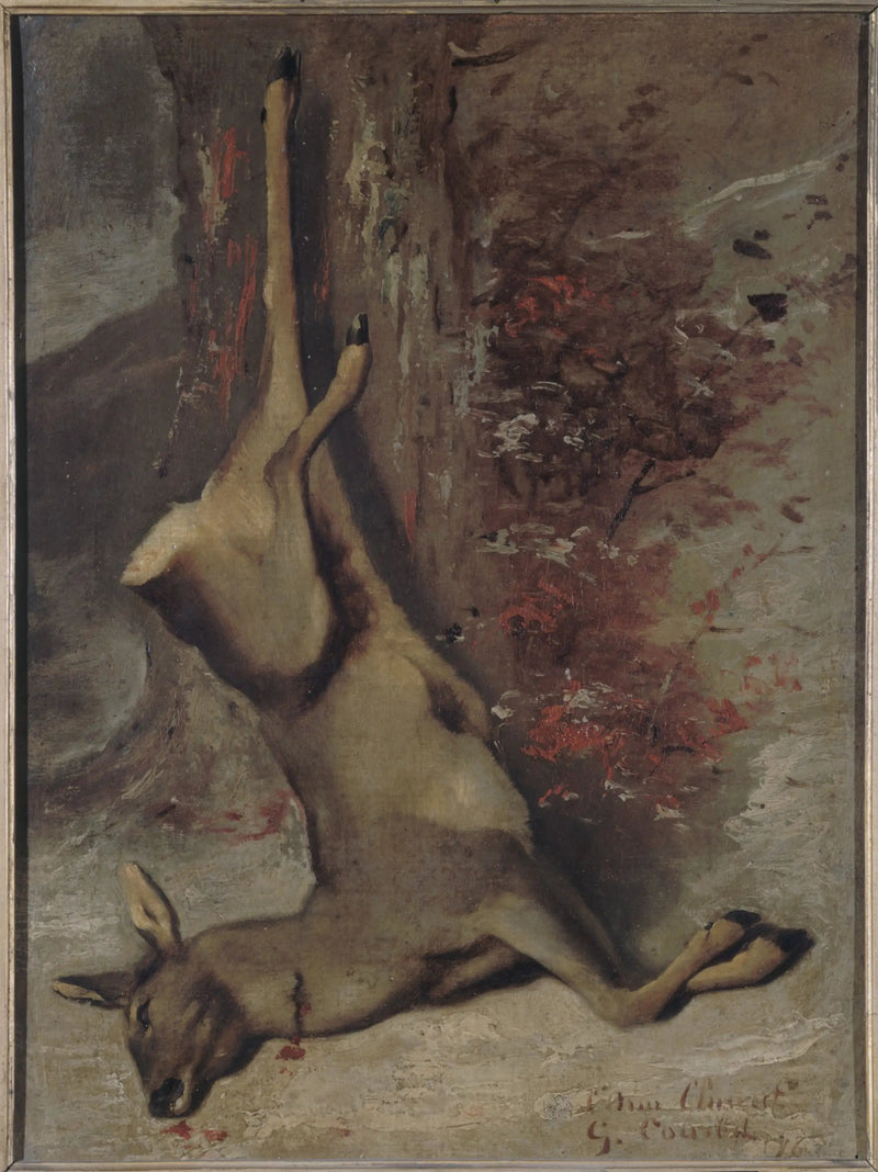 Jeleń - Gustave Courbet