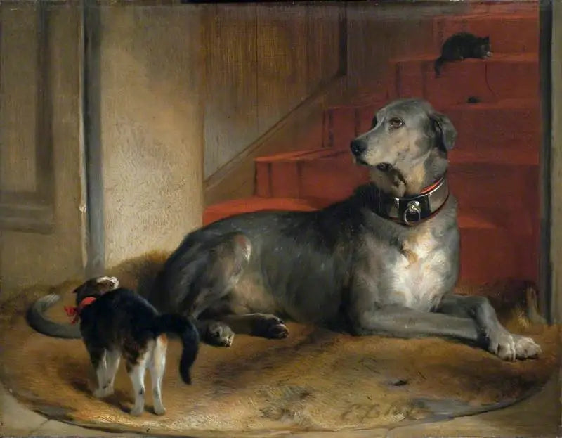 Pies Lady Blessington: Bariera - Edwin Henry Landseer