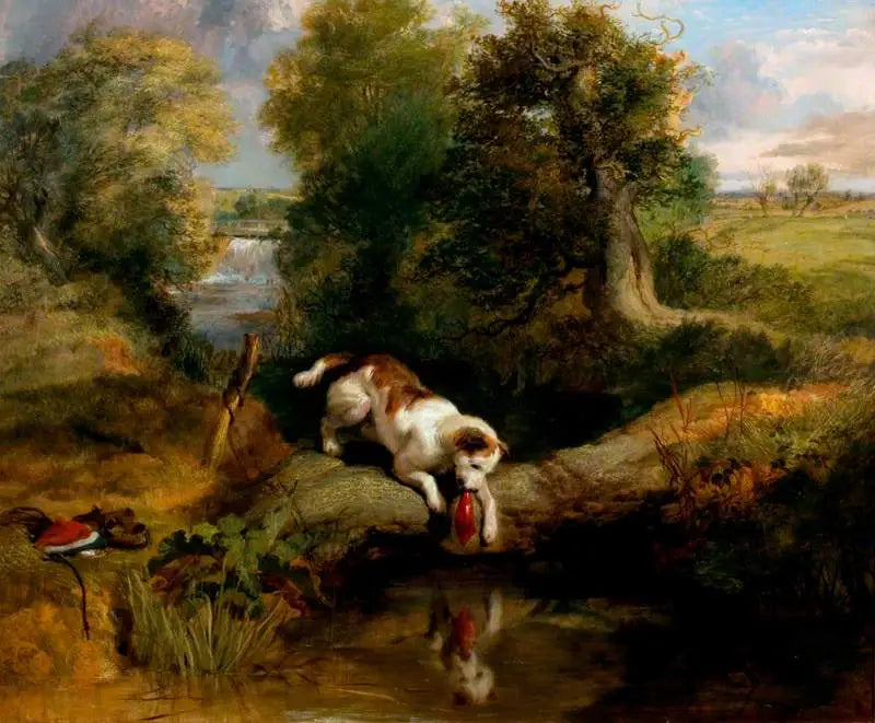 Pies i cień - Edwin Henry Landseer