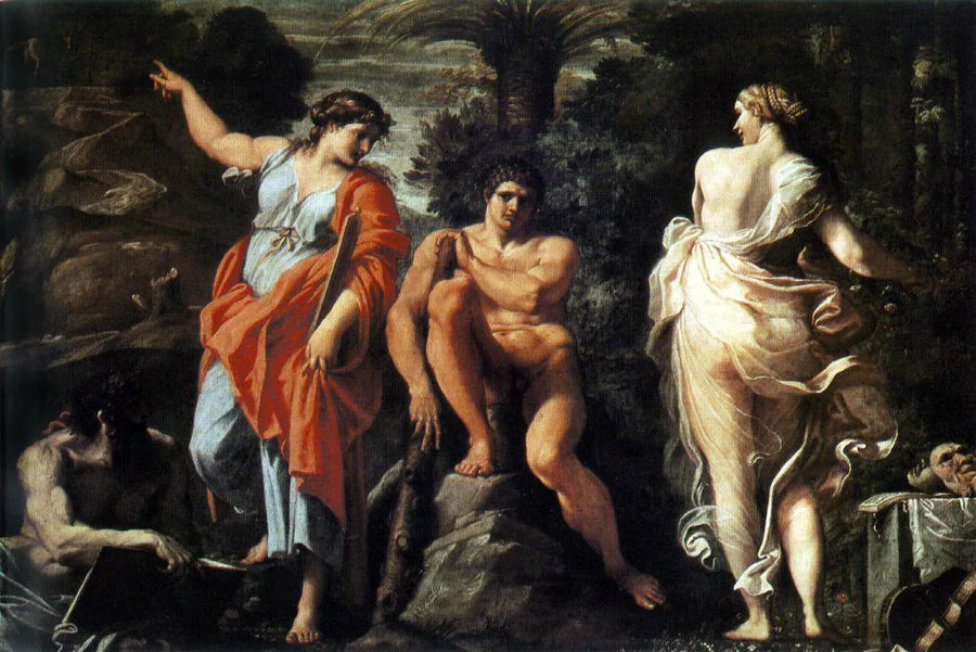 Wybór Herkulesa - Annibale Carracci