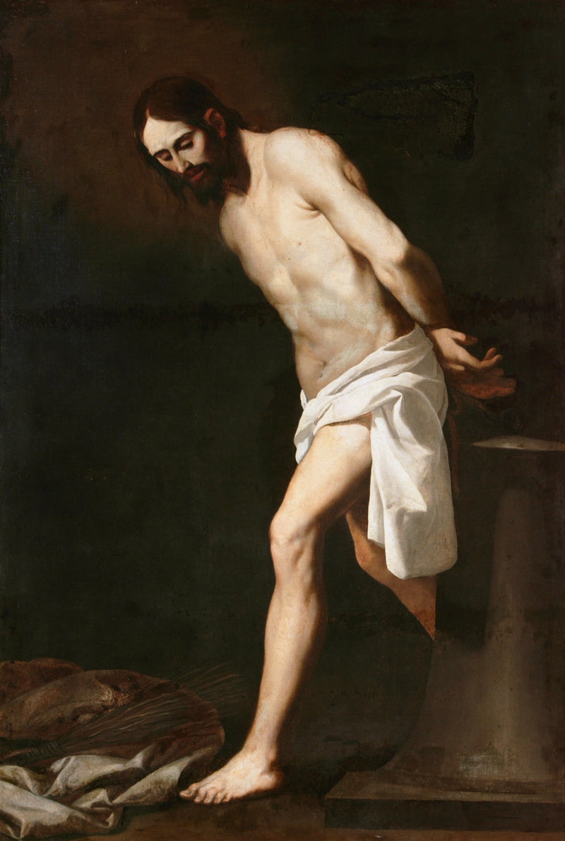 Chrystus przy kolumnie - Francisco de Zurbarán