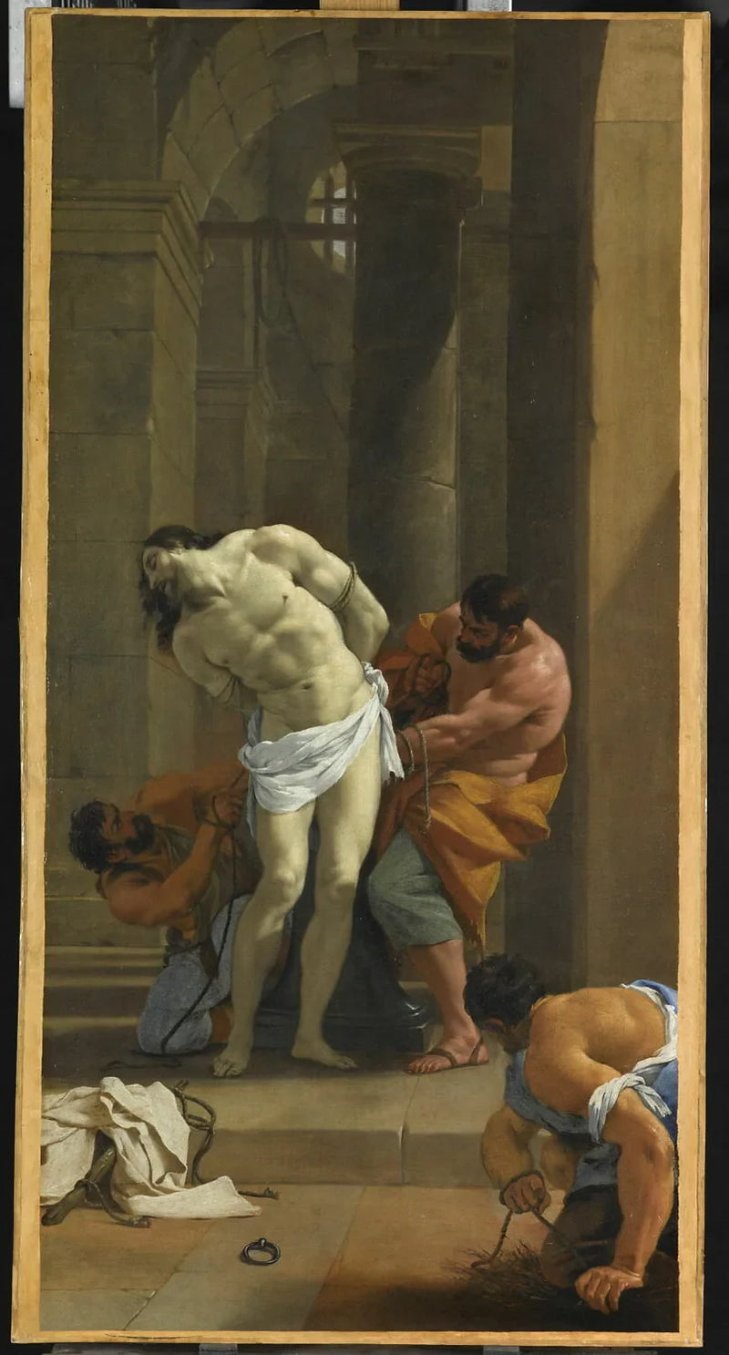Chrystus przy kolumnie - Simon Vouet