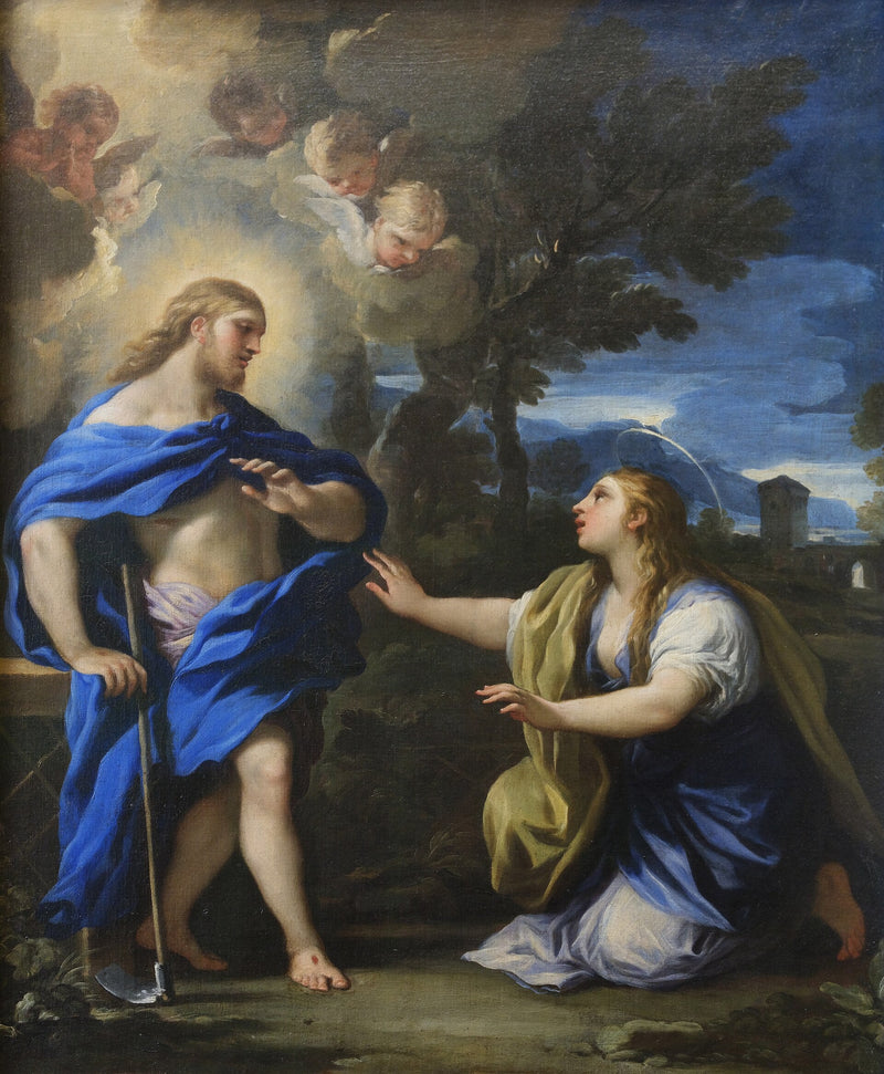 Chrystus ukazujący się Magdalenie - Luca Giordano