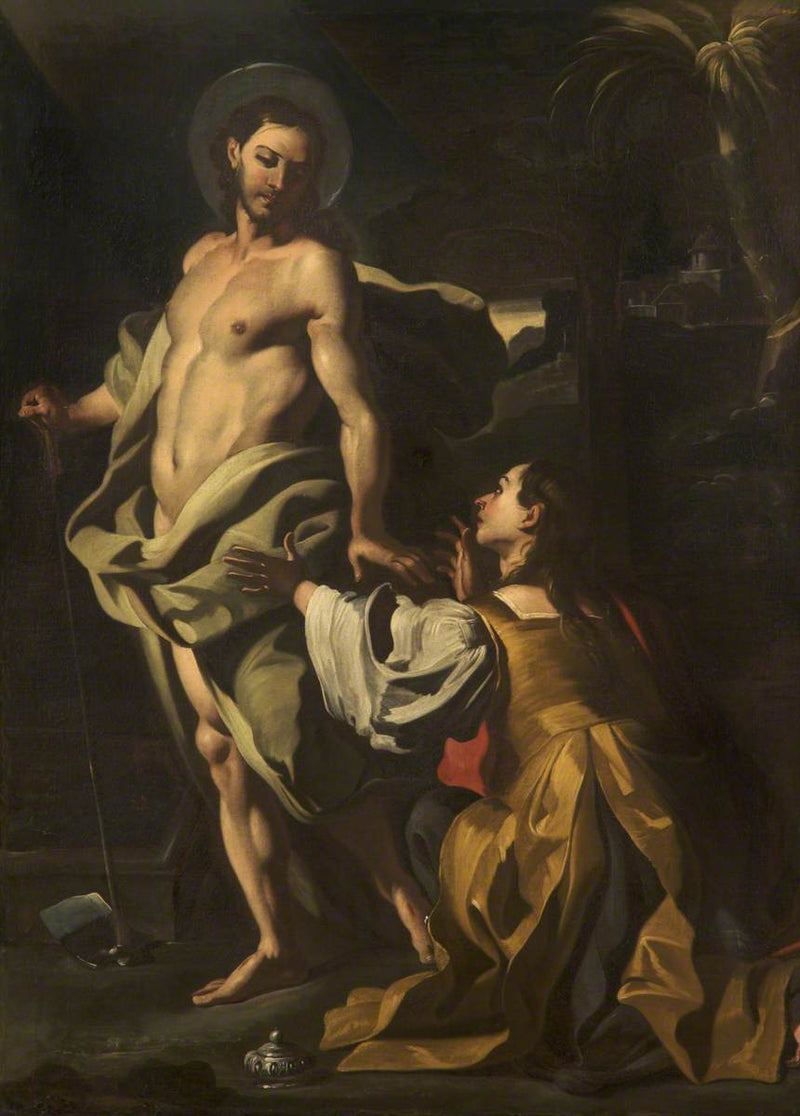 Chrystus ukazujący się Marii Magdalenie - Francesco Solimena