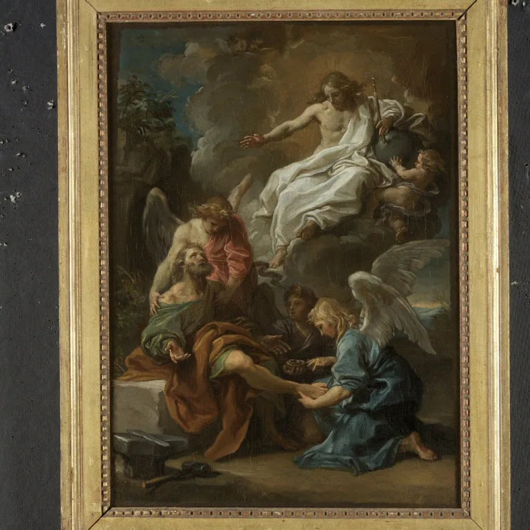 Chrystus objawiający się świętemu Ampeliuszowi - Pompeo Batoni