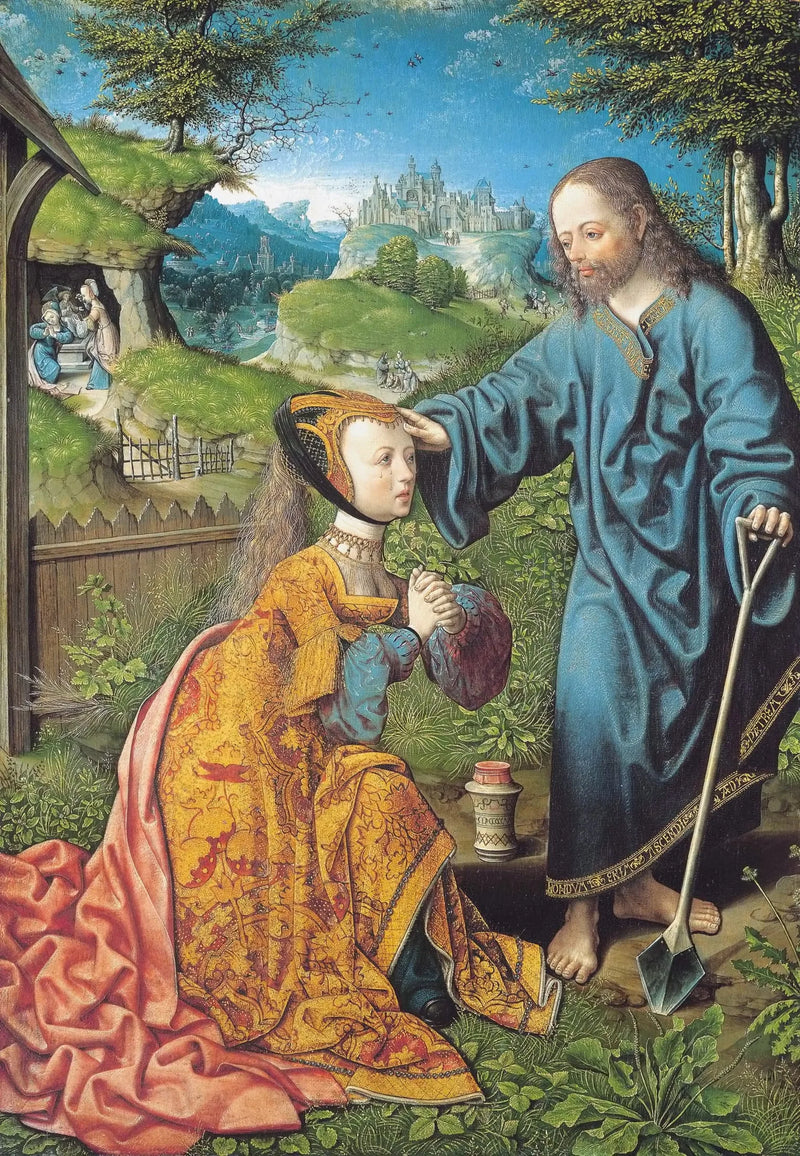 Chrystus ukazujący się jako ogrodnik Marii Magdalenie - Jacob Cornelisz van Oostsanen