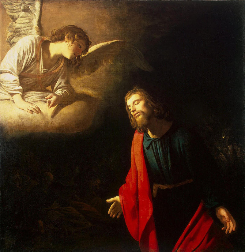 Chrystus w Ogrodzie Getsemani (Męka w Ogrodzie) - Gerrit van Honthorst