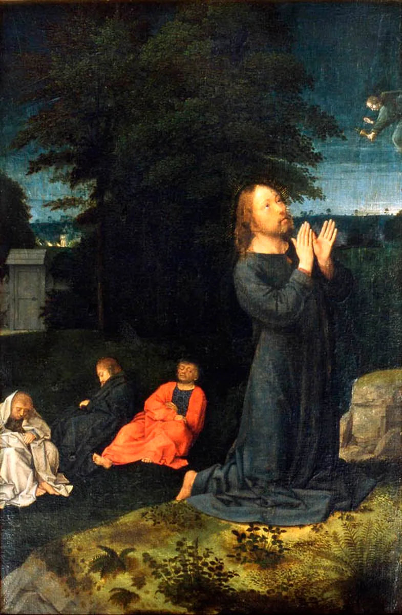 Chrystus w Ogrodzie Oliwnym - Gérard David