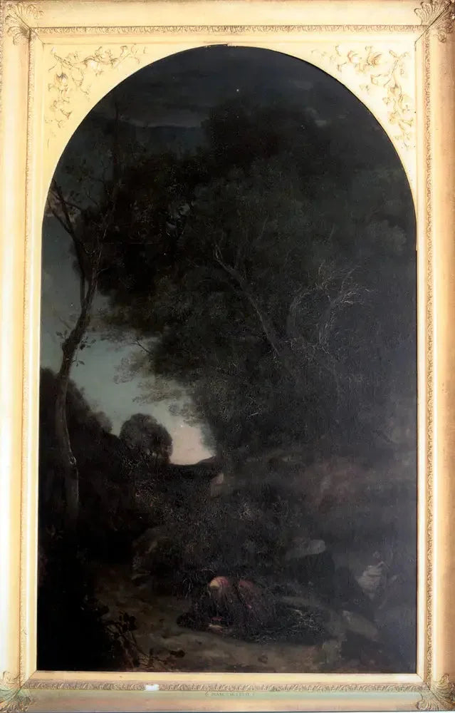 Chrystus w Ogrodzie Oliwnym - Jean-Baptiste Camille Corot
