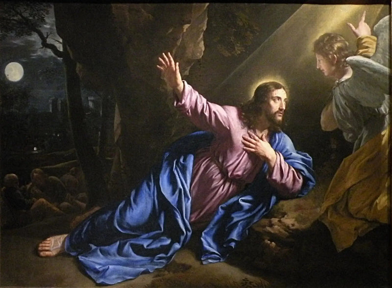 Chrystus w Ogrodzie Oliwnym - Philippe de Champaigne