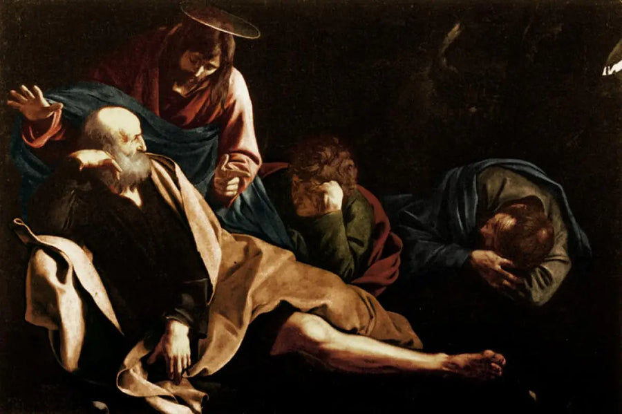 Chrystus na Górze Oliwnej - Caravaggio