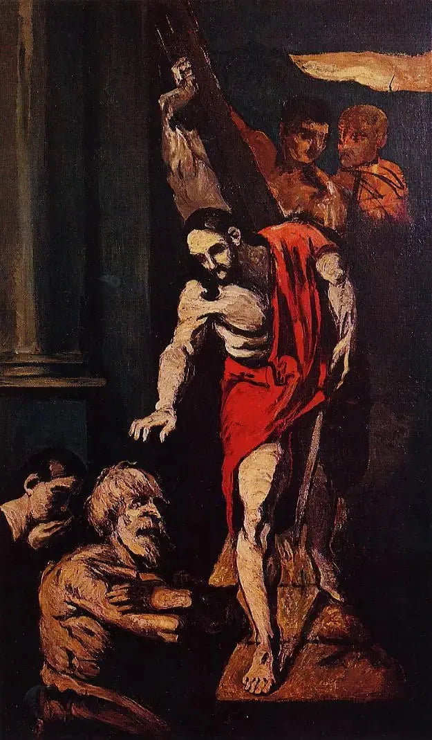 Chrystus w limbach - Paul Cézanne