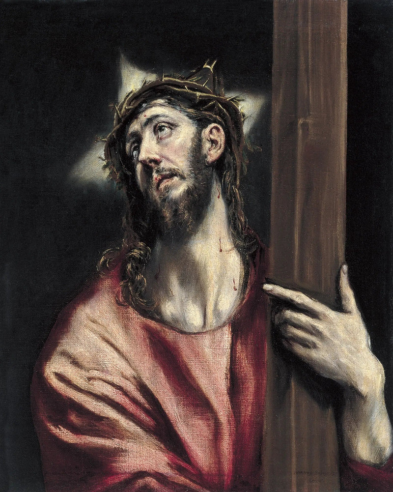 Chrystus z krzyżem - El Greco