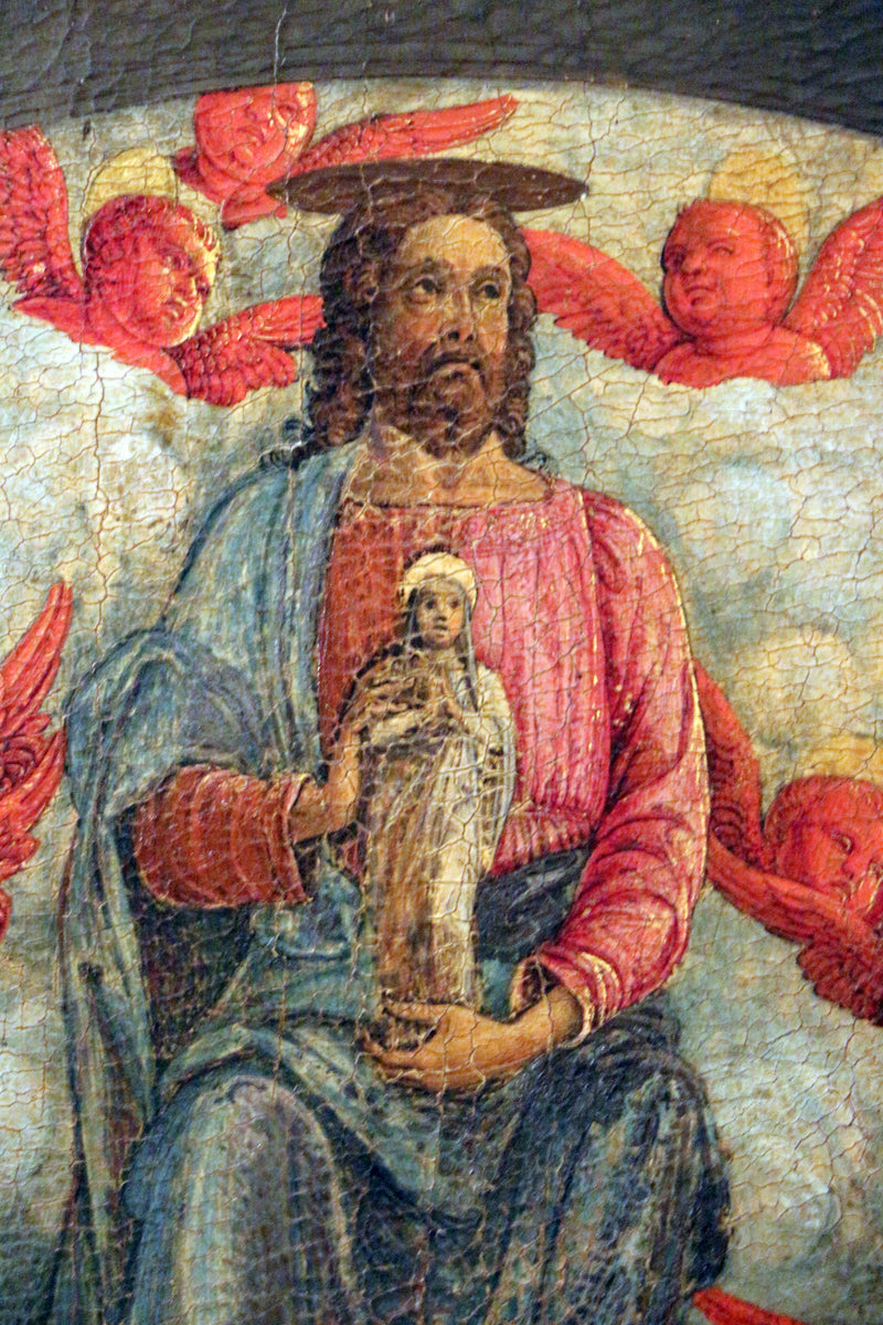 Chrystus z duszą Maryi - Andrea Mantegna