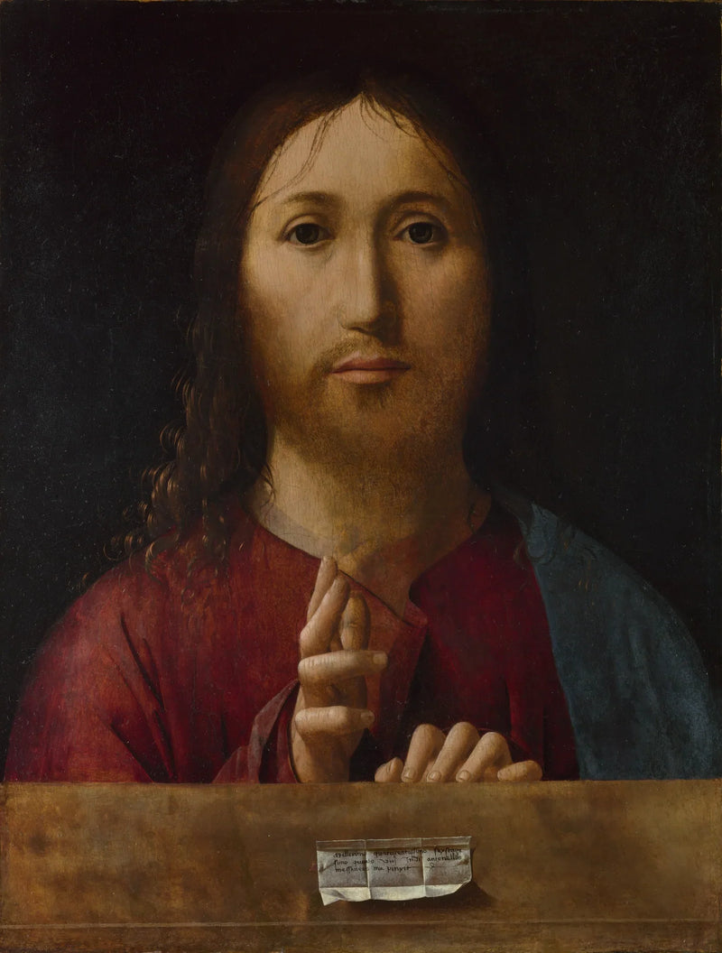 Chrystus Błogosławiący - Antonello z Messyny