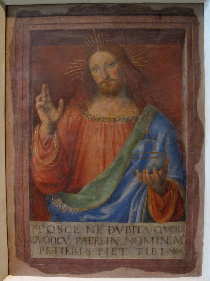 Chrystus błogosławiący - Bernardino Luini