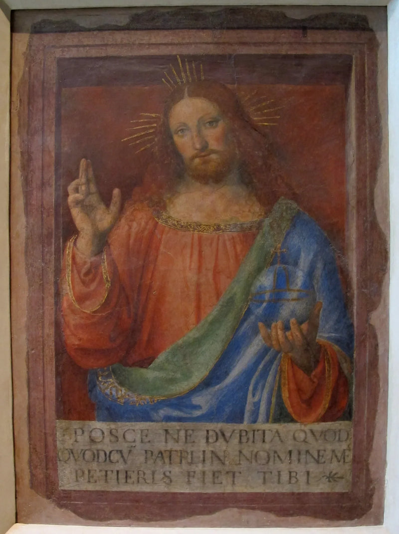 Chrystus błogosławiący - Bernardino Luini
