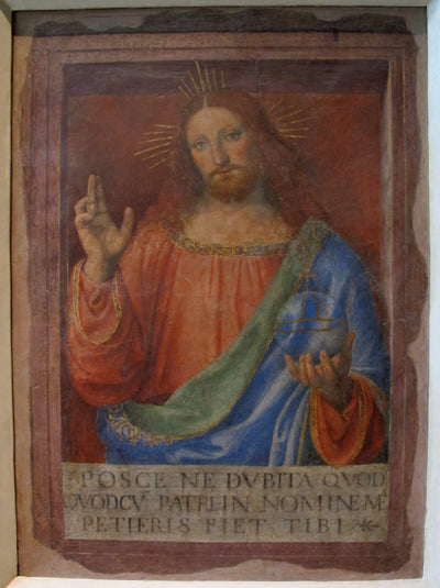 Le Christ bénissant - Bernardino Luini - Alpha Reproduction