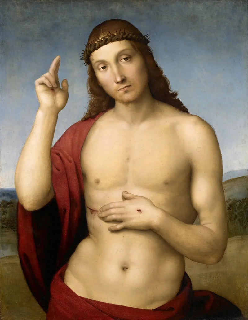 Chrystus błogosławiący - Rafael Santi