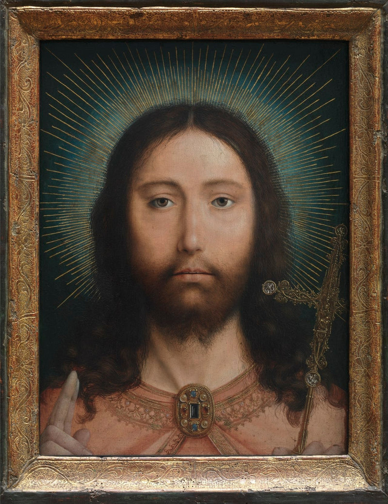 Chrystus jako Salvator Mundi - Quentin Metsys