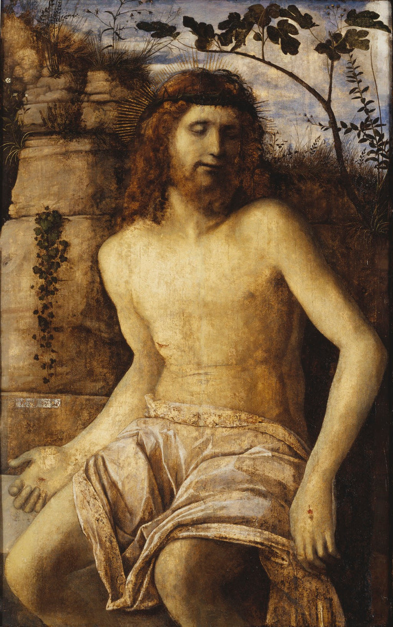 Chrystus z koroną cierniową - Giovanni Bellini
