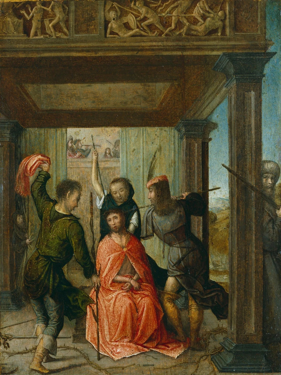 Chrystus z koroną cierniową - Juan de Flandes