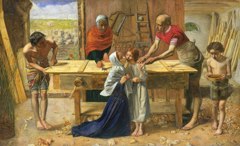 Chrystus w domu swoich rodziców - John Everett Millais